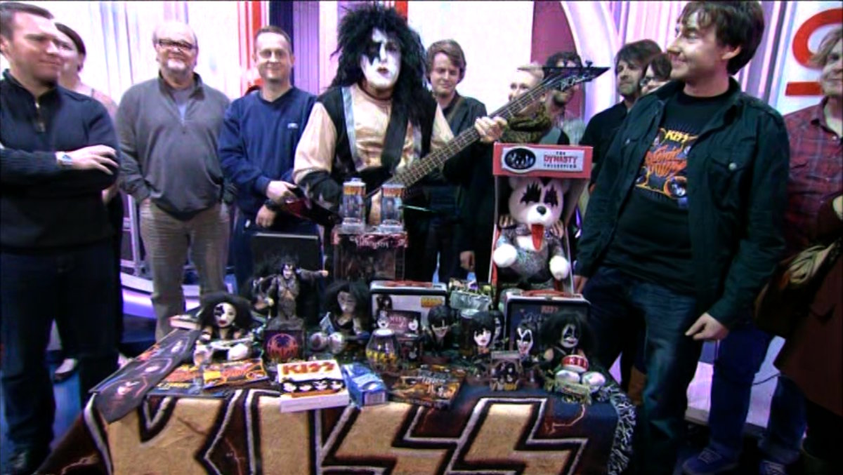 KISS gear on BBC The One Show